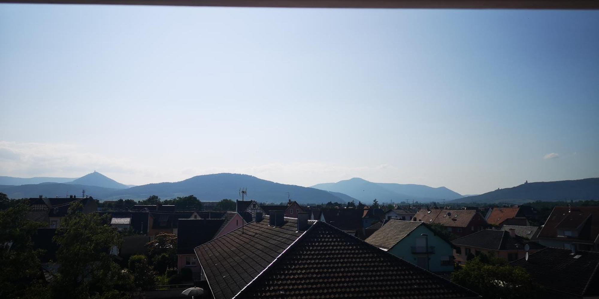 Cocon Sous Les Toits - Vue Sur Les Chateaux Et Le Vignoble - Proche Centre Ville - Parking Gratuit Селеста Екстер'єр фото